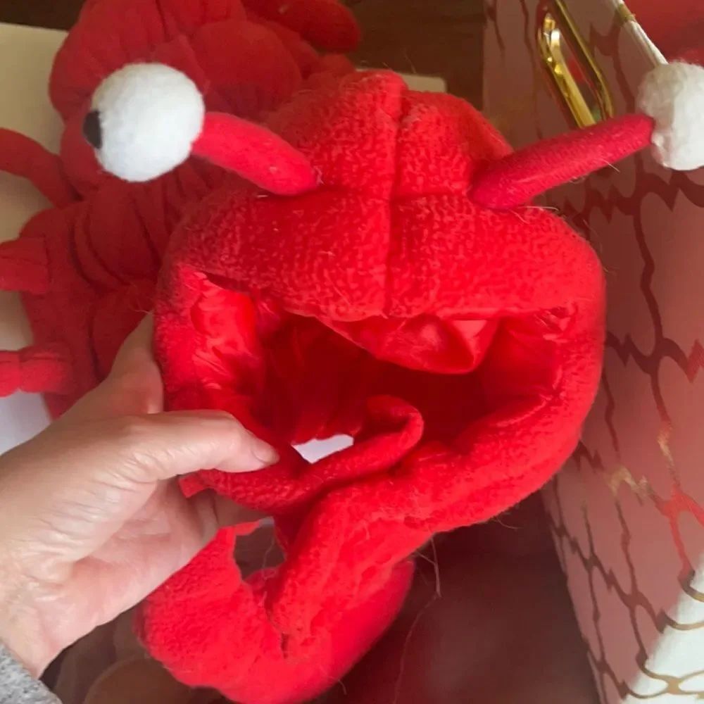 🦞 🎃 ADORABLE Red ROCK Lobster Halloween costume!